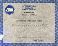 ase mechanics certification